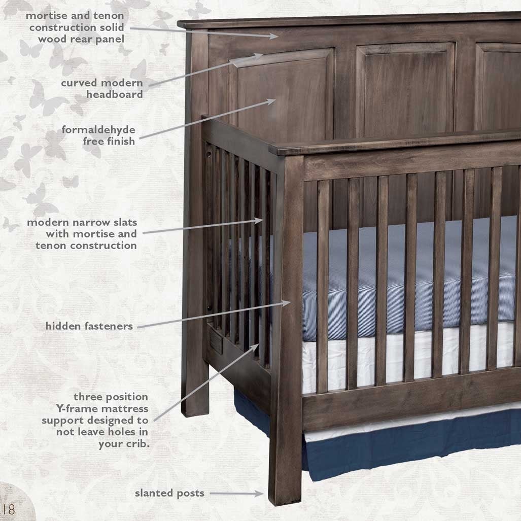 Shaker Crib - snyders.furniture