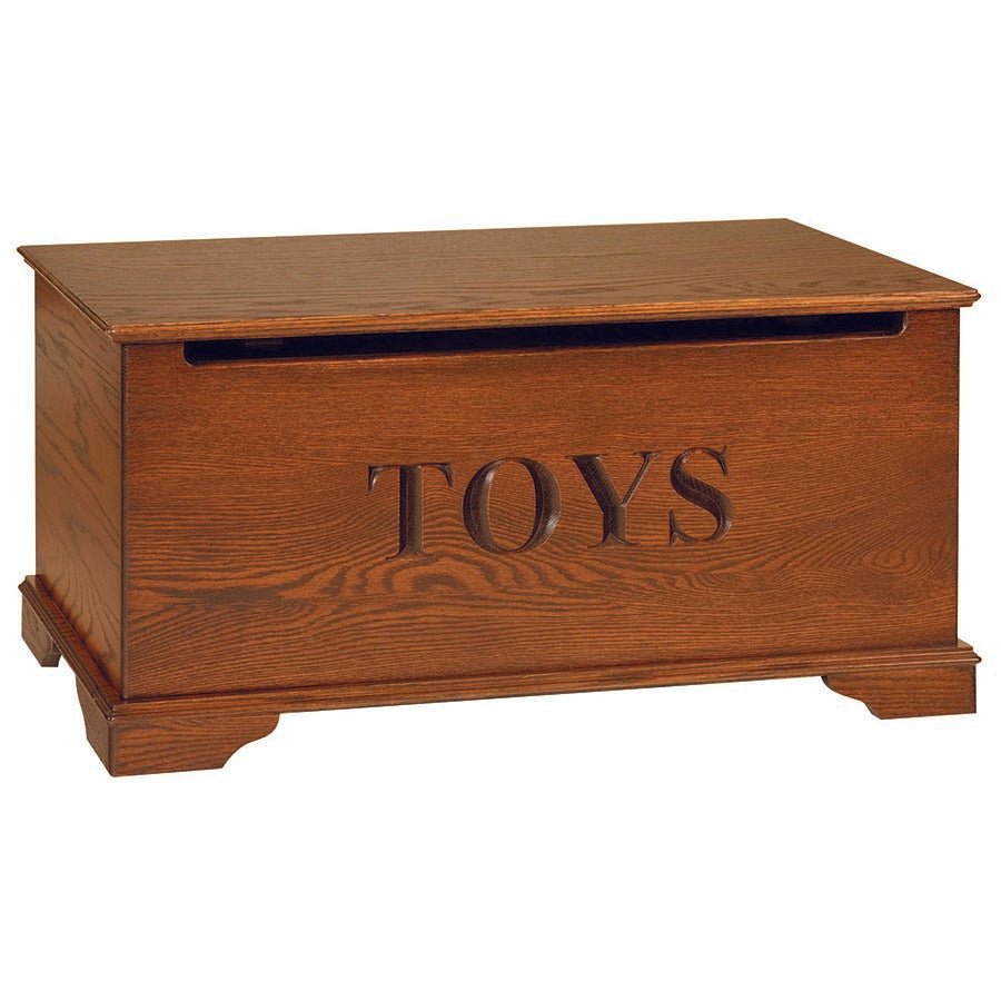Small Toy Chest - Oak - snyders.furniture