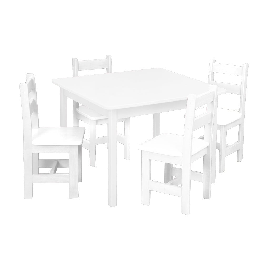 Square 30&quot; Child&#39;s Table and Chairs Set - snyders.furniture