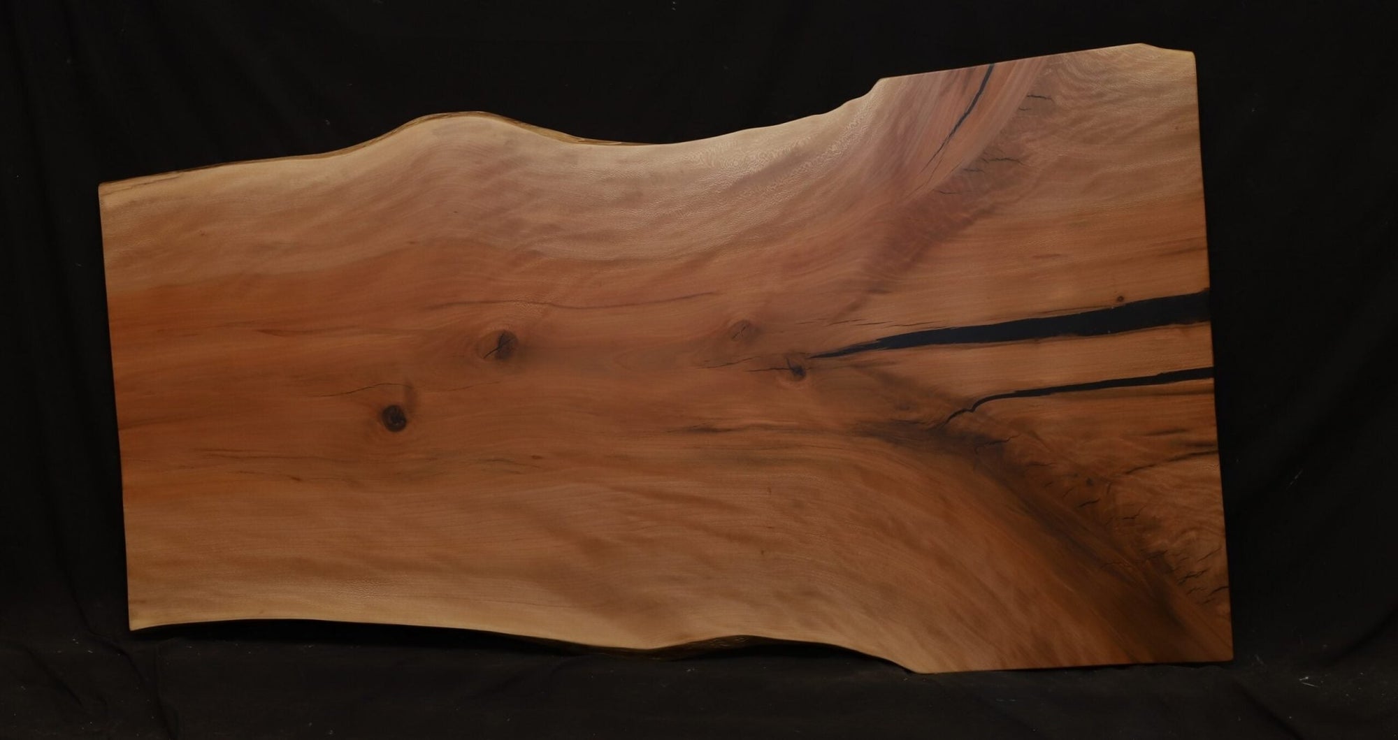 Sycamore single 38" - 47" wide x 84" long x 1 ¾" thick Live Edge Slab - snyders.furniture