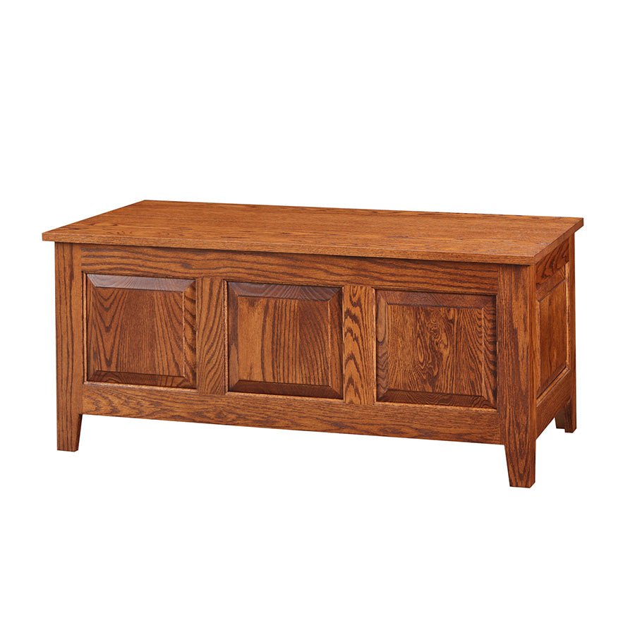 Three Panel Large Shaker Chest - Oak - snyders.furniture