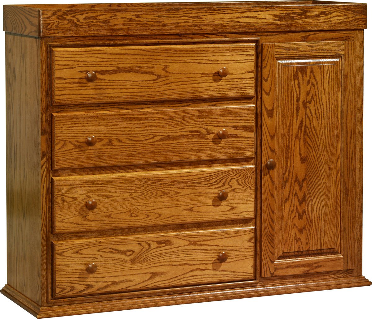Traditional Changing Table Wardrobe - snyders.furniture