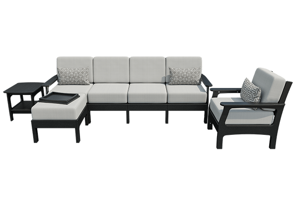 VaraMora Amish Patio 4-Piece Sofa Set - snyders.furniture