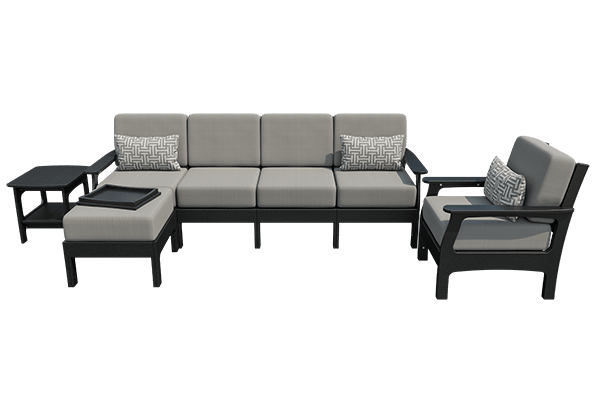 VaraMora Amish Patio 4-Piece Sofa Set - snyders.furniture
