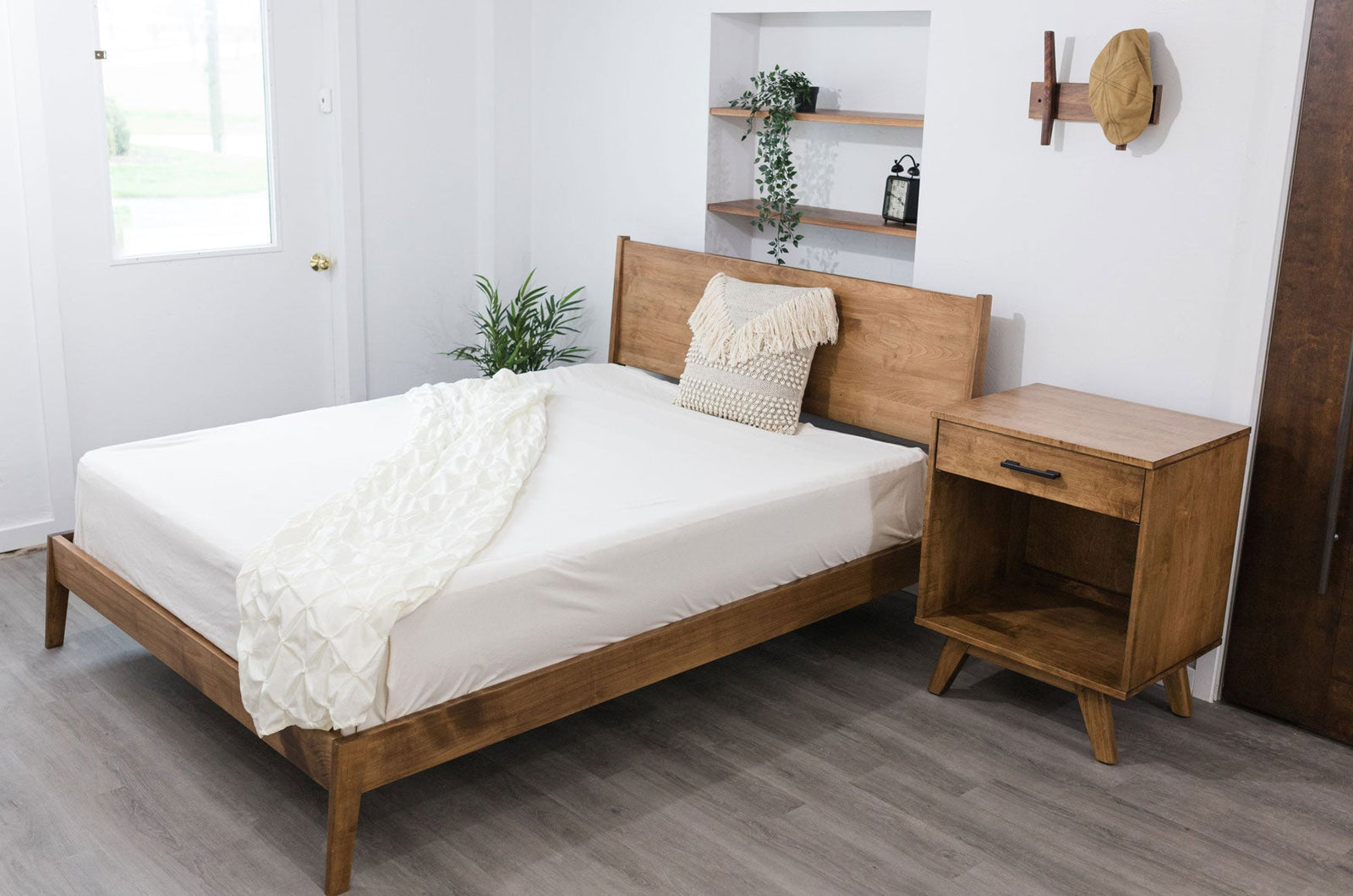 Vista Queen Maple Bed - Quickship - snyders.furniture