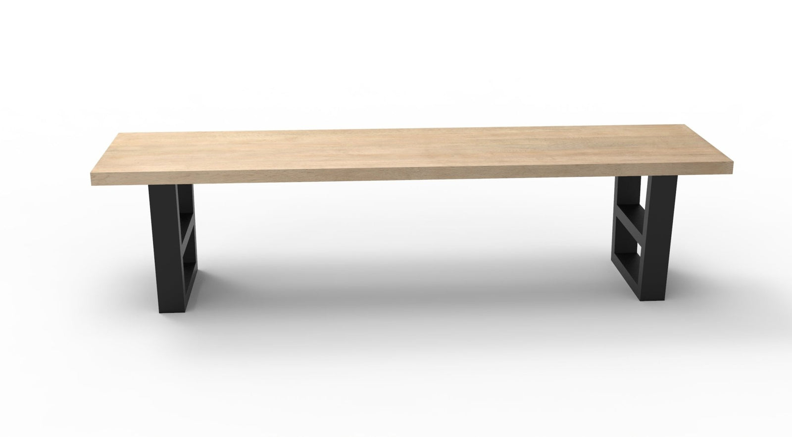 Wallace 72" Oak Dining Bench - Light Natural - snyders.furniture