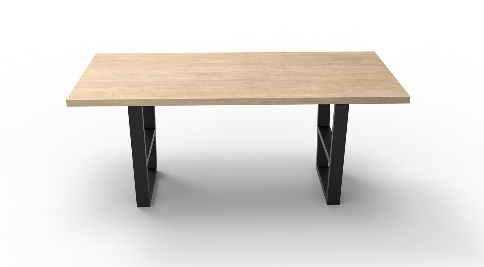 Wallace 72" Oak Dining Table - Light Natural - snyders.furniture