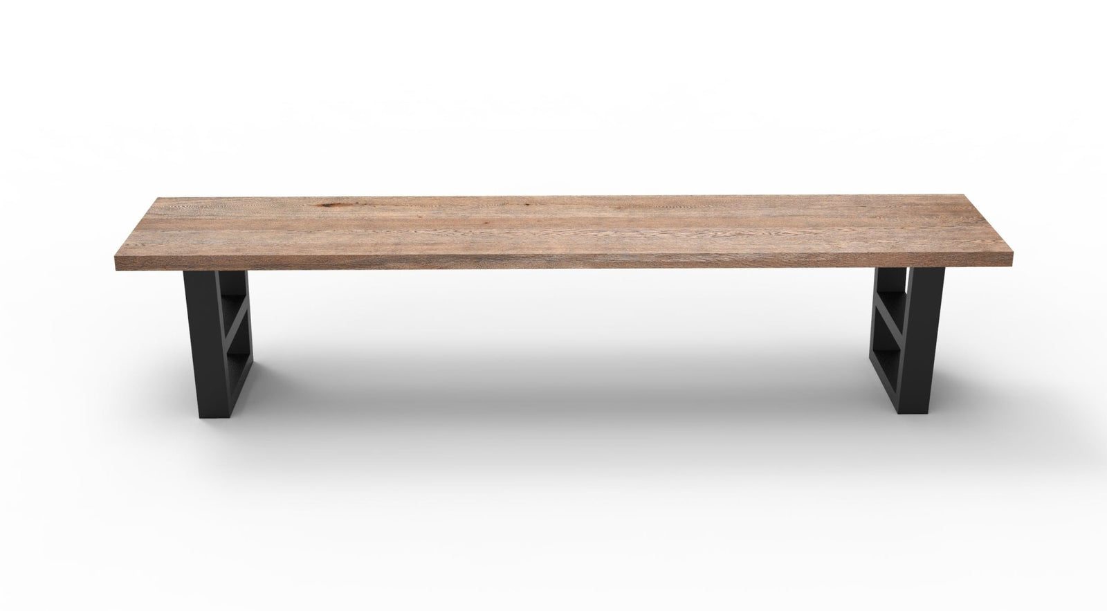 Wallace 84" Oak Dining Bench - Sandblasted Natural - snyders.furniture