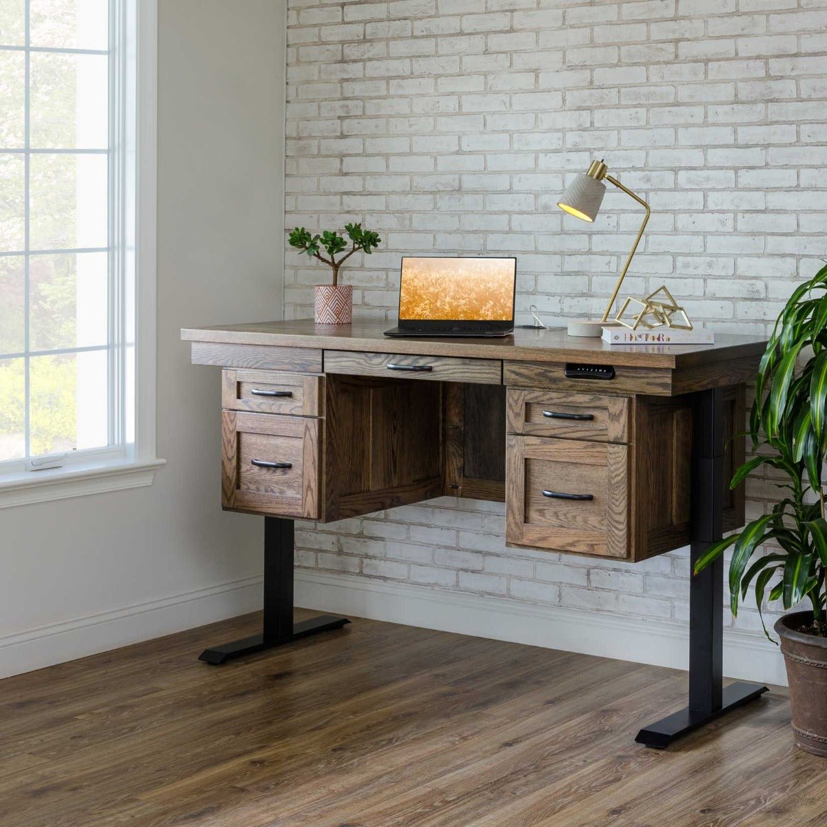 Adjustable Rising Desk Westin Lift Desk - snyders.furniture