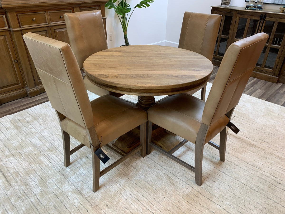 Weston 42&quot; Round Dining Table - Natural - snyders.furniture