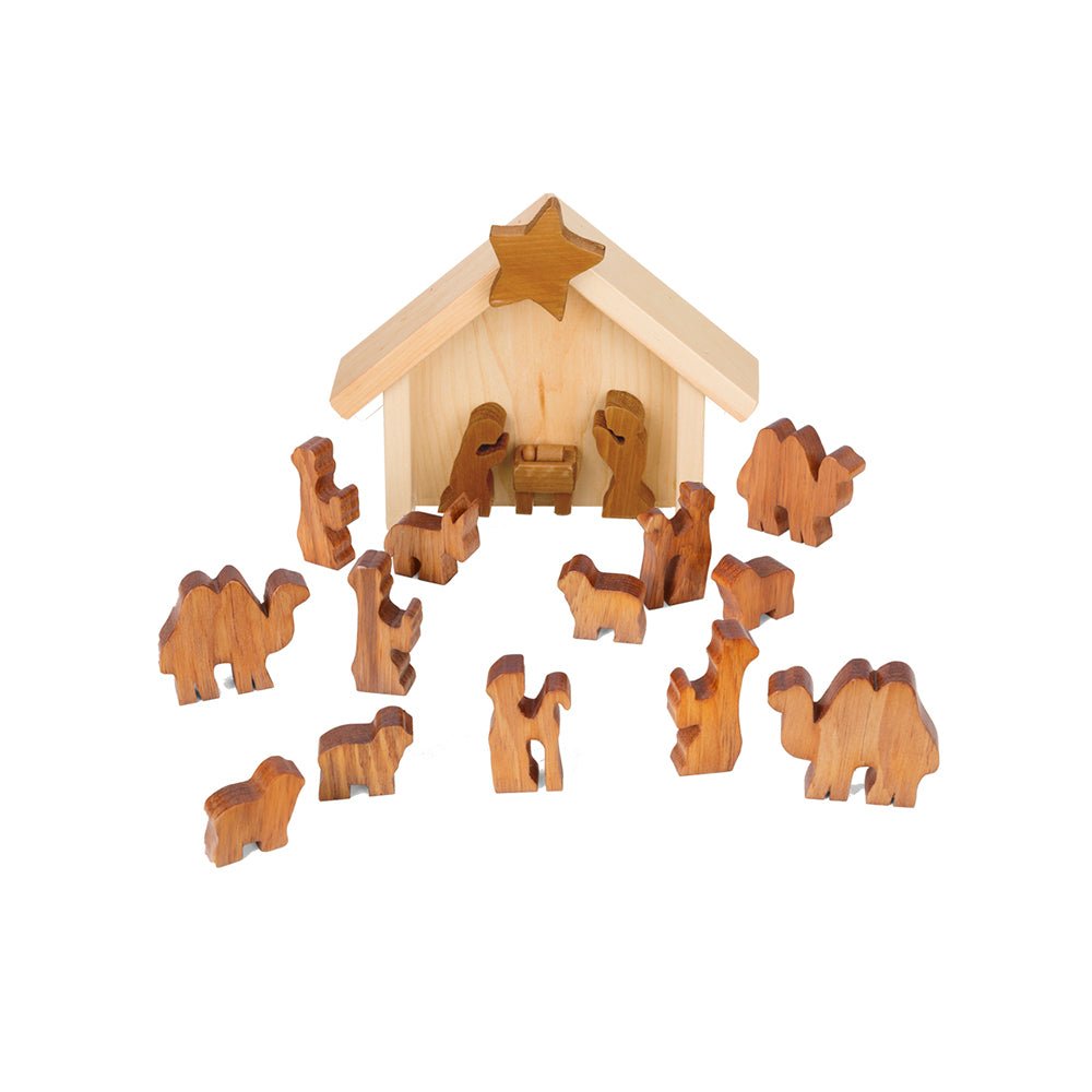 Wooden Christmas Nativity Scene - snyders.furniture
