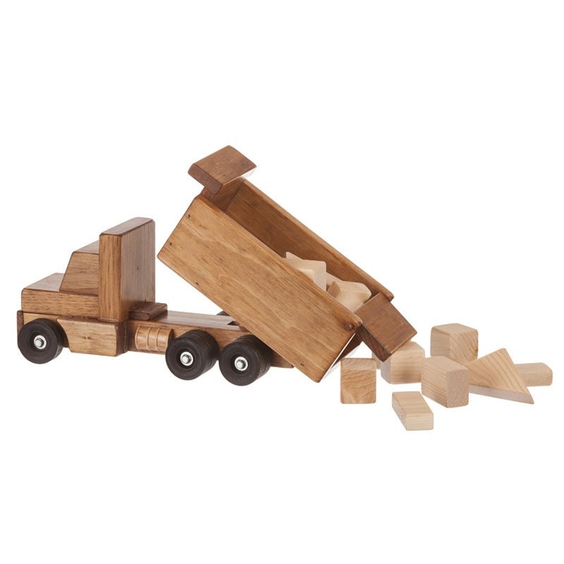 Wooden Dump Truck - snyders.furniture