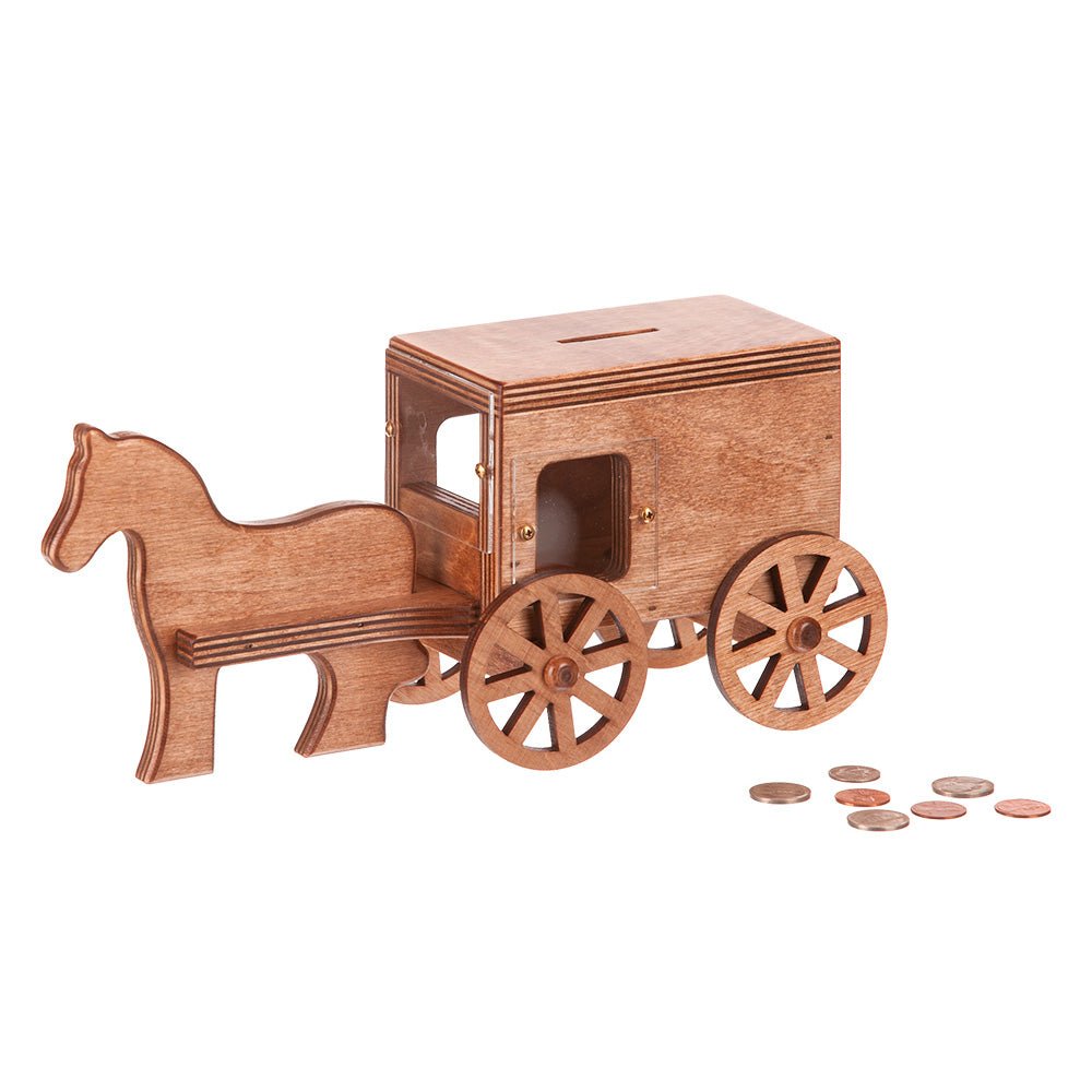 Wooden Horse &amp; Buggy Toy - snyders.furniture