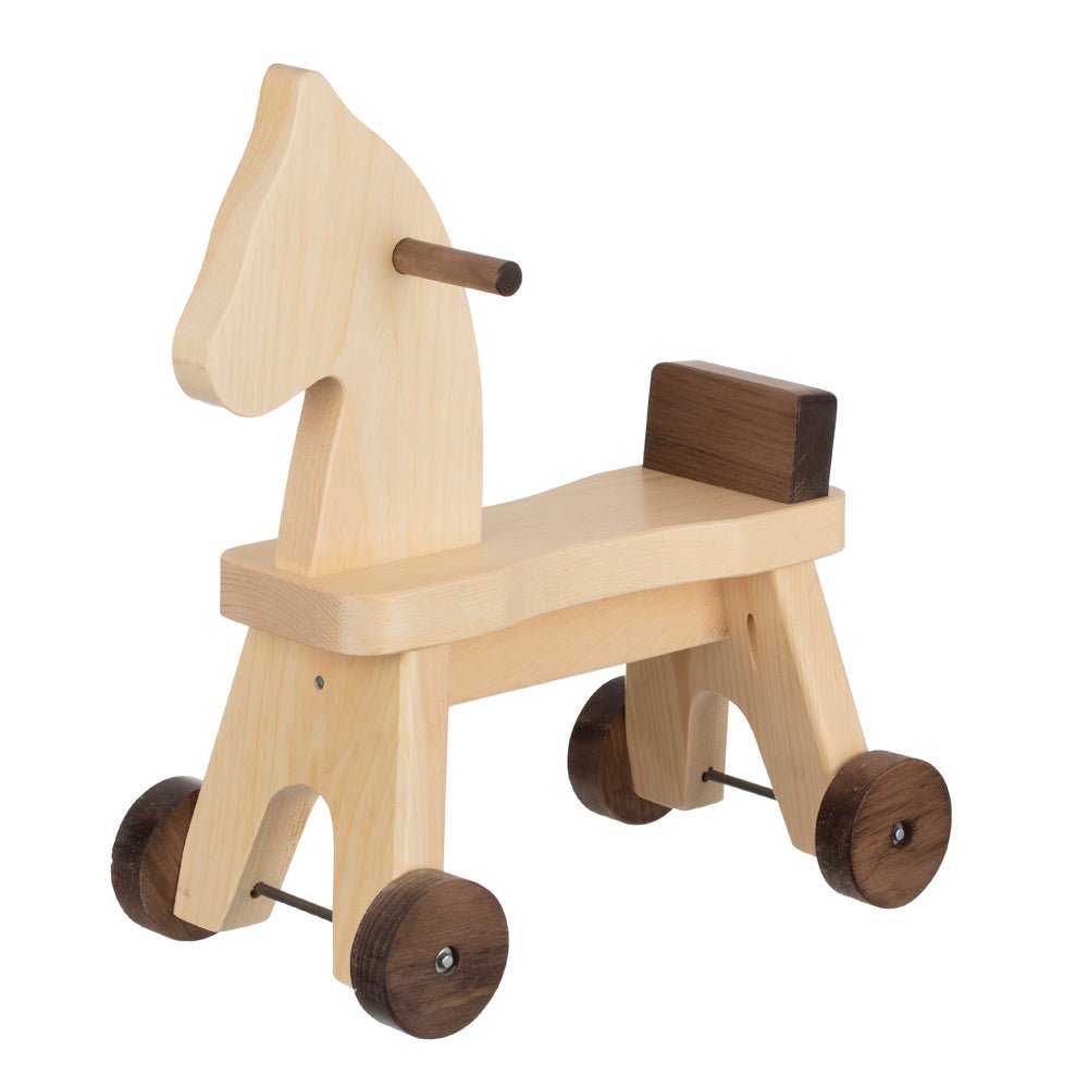 Wooden Riding Horse - snyders.furniture