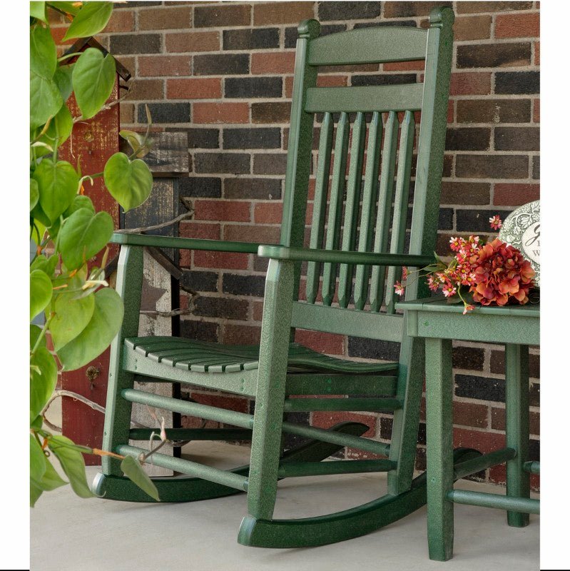 Zinn's Mill Poly Patio Amish Rocking Chair - snyders.furniture